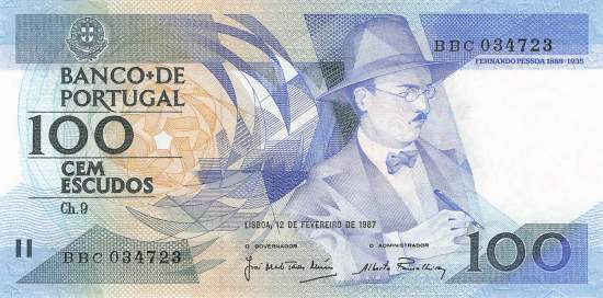 100 Escudos 12.2.1987